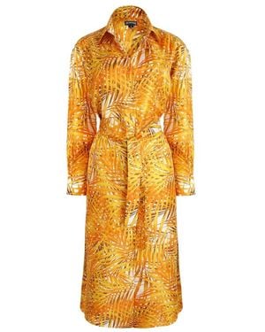 Vilebrequin Shirt Dresses - Jaune