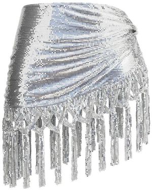 Rabanne Short Skirts - Bianco