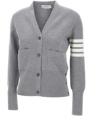 Thom Browne Truien & Vesten ,Grijs ,Cardigans