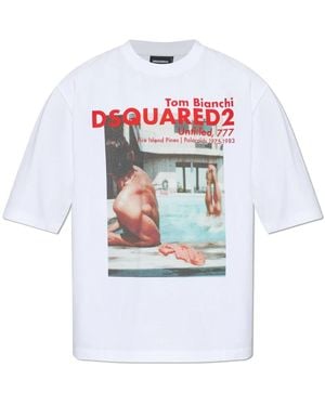 DSquared² T-Shirts - White