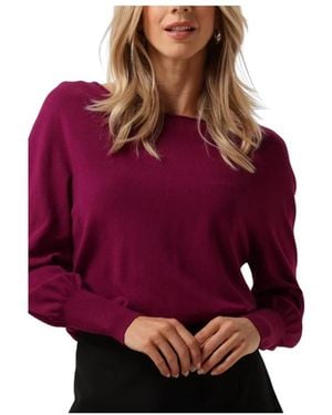 Twinset Truien & Vesten ,Paars Truien & Vesten 242Tp 3500 - Rood