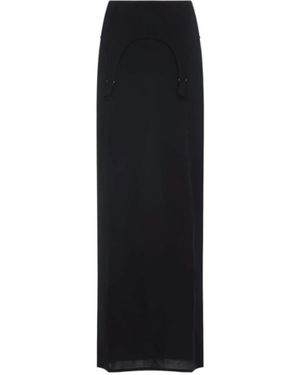 Jean Paul Gaultier Maxi Skirts - Black