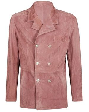 Eleventy Light Jackets - Rosa