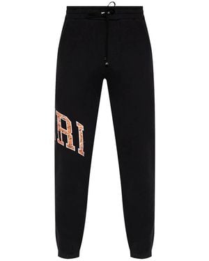 Amiri Bandana Joggers - Black