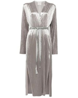 forte_forte Wrap Dresses - Grey