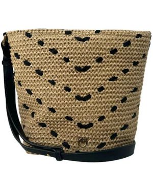 Pinko Tassen ,Bucket Mini - Groen