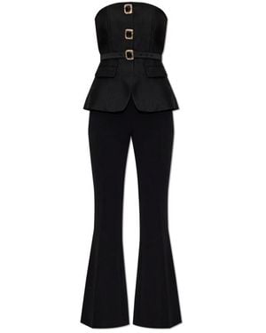 Self-Portrait Jumpsuits - Zwart