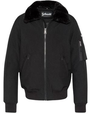Schott Nyc Bomberjacke - Schwarz