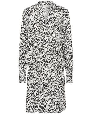 Kaffe Short Dresses - Grey