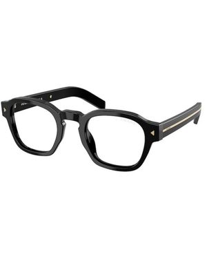 Prada Stilvolle Herrenbrillen - Schwarz