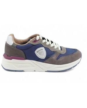 Blauer Sneakers - Azul