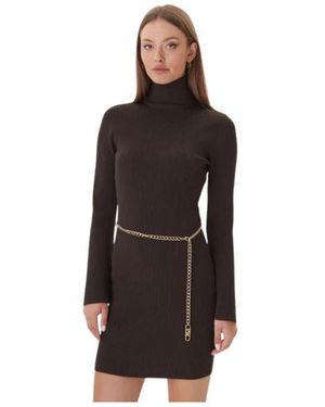 Michael Kors Knitted Dresses - Brown