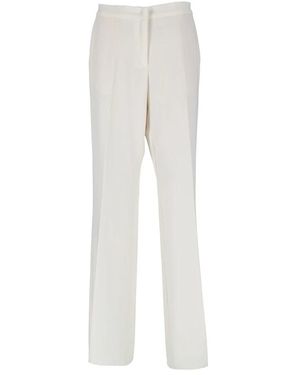 Elena Miro Schwarze Hose Mit Stil 011 - Weiß