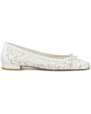 Stuart Weitzman Arabella Ballet Flat - Wit