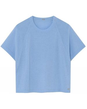 GUSTAV Round-Neck Knitwear - Azul