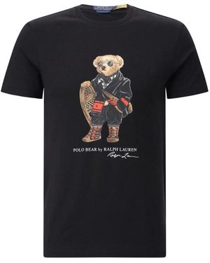 Polo Ralph Lauren Bear Logo T-Shirt - Schwarz