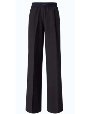 Pinko Broeken ,Blauw ,Wijde Broek
