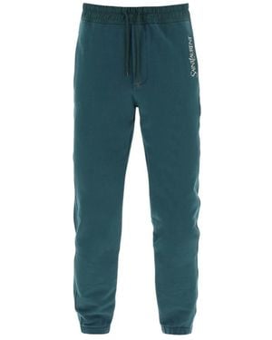 Saint Laurent Sweatpants - Blue