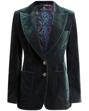 Etro Blazers - Azul