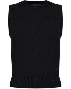 Dolce & Gabbana Cashmere Knitwear - Noir
