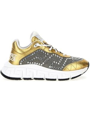 Versace Trainers - Metallic