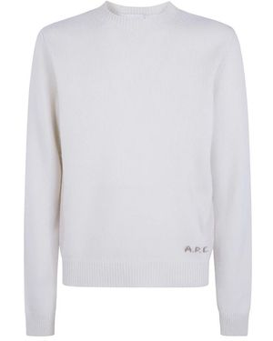 A.P.C. Edmond Pullover - Wit