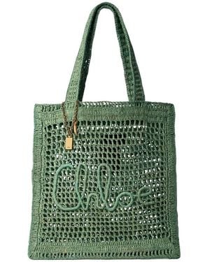 Chloé Tote Bags - Vert