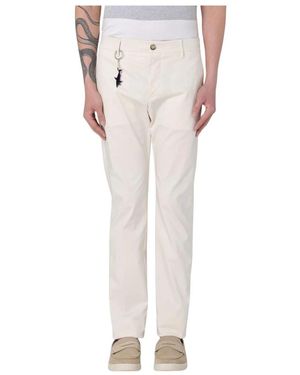 Paul & Shark Straight Trousers - Neutro