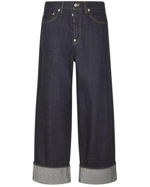 KENZO Wide Jeans - Bleu