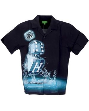 Huf Short Sleeve Shirts - Blue