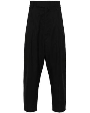 Mordecai Broeken ,Zwart ,Wol Rechte Broek