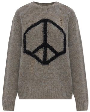 AllSaints Round-Neck Knitwear - Gris