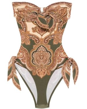 Zimmermann Badmode ,Veelkleurig ,Nylon Mahon One-Piece Swimsuit - Meerkleurig