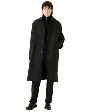 Rue de Tokyo Single-Breasted Coats - Zwart