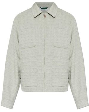 Lacoste Kort Getextureerd Jack - Grijs