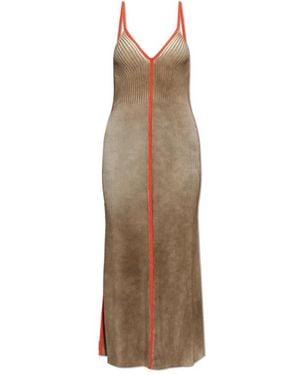 DIESEL Midi Dresses - Marrón