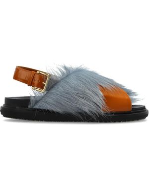 Marni Flat Sandals - Blauw