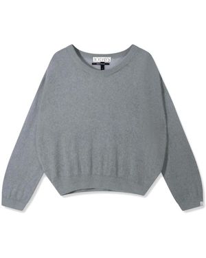 10Days Rundhals-Strickware - Grau