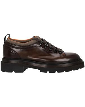Santoni Lace-Up Shoes - Brown
