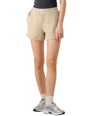 Calvin Klein Institutionelle Shorts Für Frauen - Natur