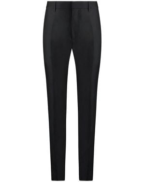 DSquared² Broeken ,Zwart ,Polyester Slim-Fit Broeken