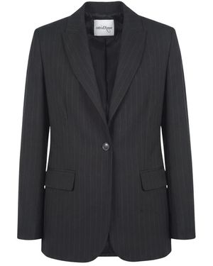Ottod'Ame Jassen ,Zwart ,Blazer