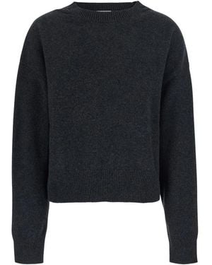 Grifoni Round-Neck Knitwear - Nero