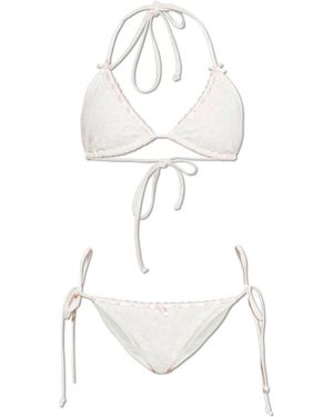 LoveShackFancy Bikinis - Blanc