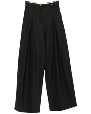 Max Mara Wijde Broek - Zwart