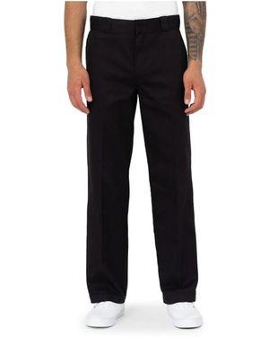 Dickies Straight Trousers - Black