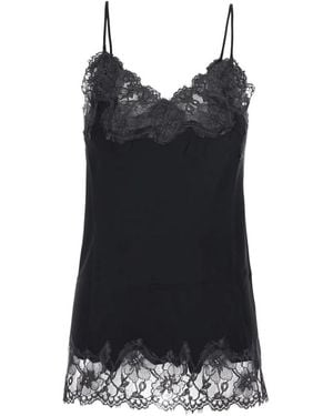Gold Hawk Sleeveless Tops - Noir