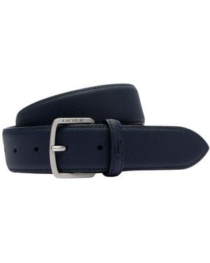 Lacoste Kernkollektion Herren Gürtel Marine - Blau