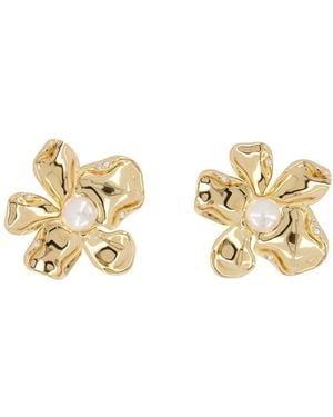 Self-Portrait Earrings - Metálico