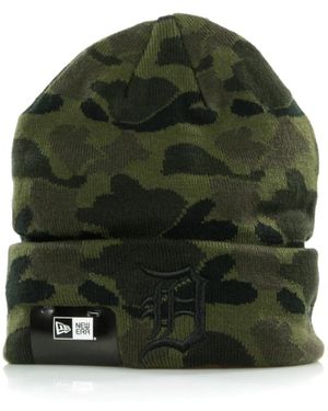 KTZ Camo Cuff Knit Dettig - Grün